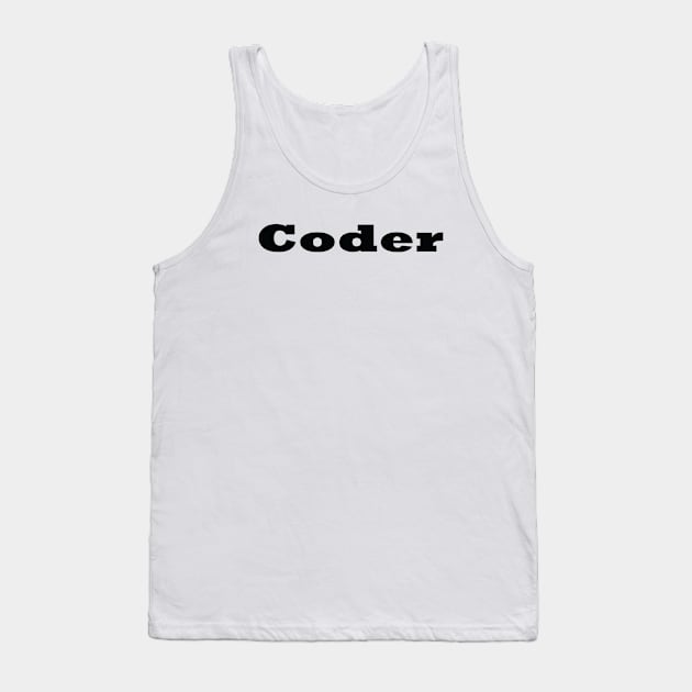 Coder Tank Top by ProjectX23 Orange